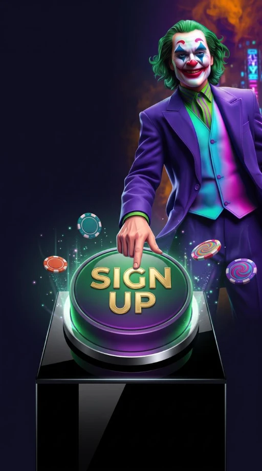 Jokery Casino registration form